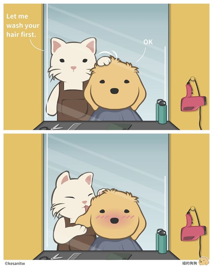 Taiwanese Artist Uses Animals In Her Cute Comics To Liven Up Her Day