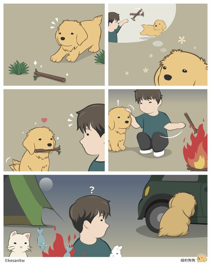 Taiwanese Artist Uses Animals In Her Cute Comics To Liven Up Her Day