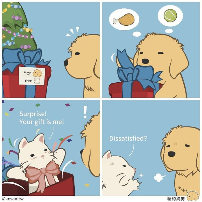 Taiwanese Artist Uses Animals In Her Cute Comics To Liven Up Her Day