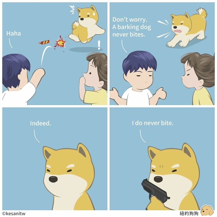 Taiwanese Artist Uses Animals In Her Cute Comics To Liven Up Her Day