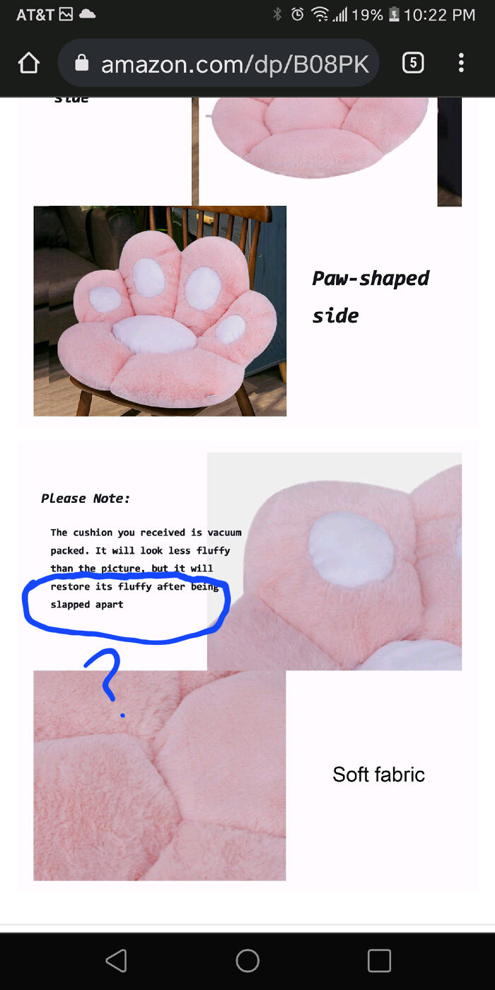 "After Being Slapped Apart"???