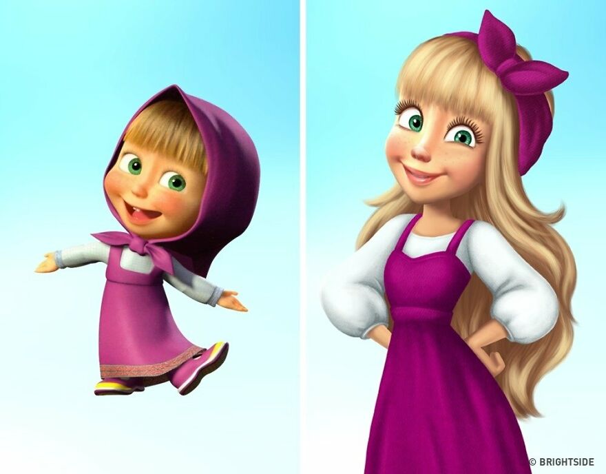 This Is How Our Favorite Cartoon Characters Would Appear As Adults This Is How Our Favorite Cartoon Characters Would Appear As Adults