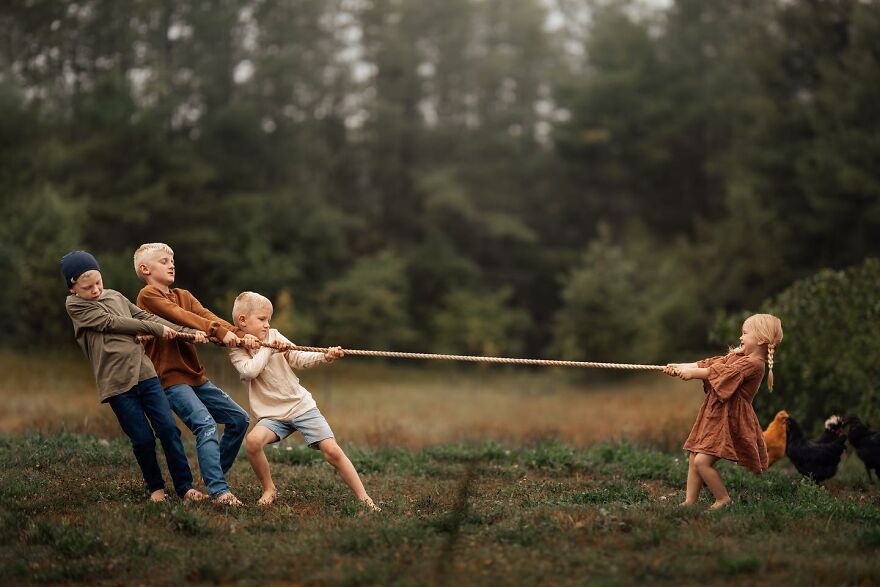 This Mom Turns Her Family Photos Into Real Works Of Art