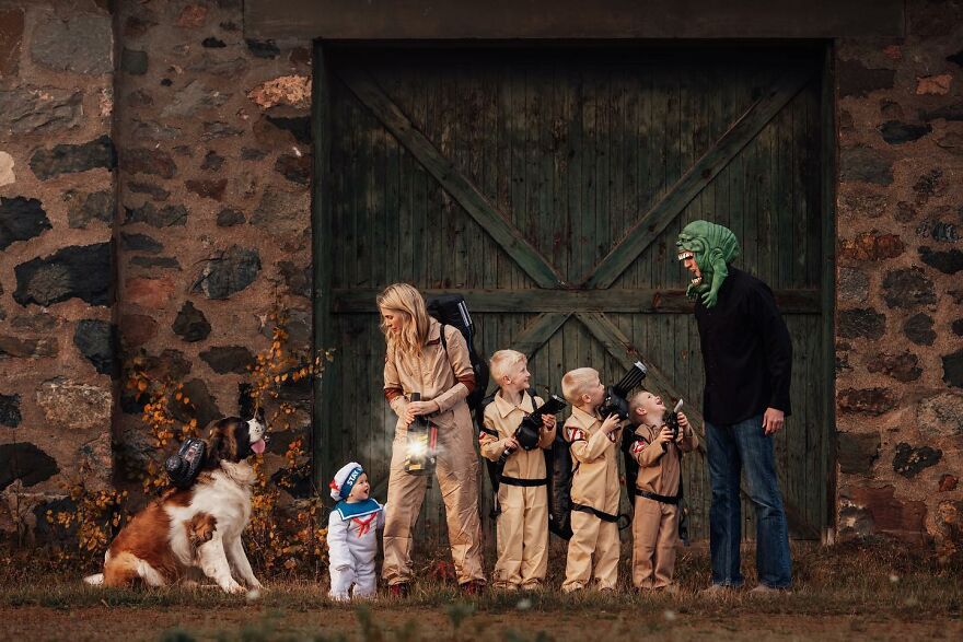 This Mom Turns Her Family Photos Into Real Works Of Art