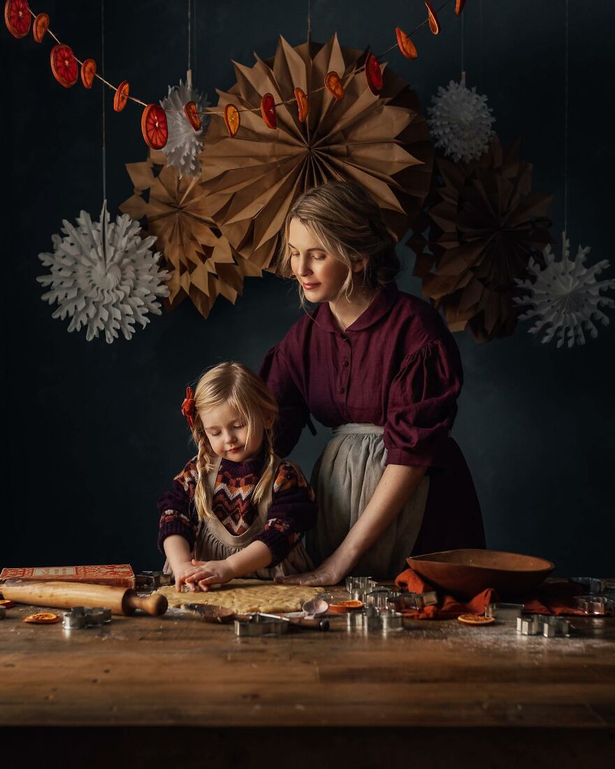 This Mom Turns Her Family Photos Into Real Works Of Art