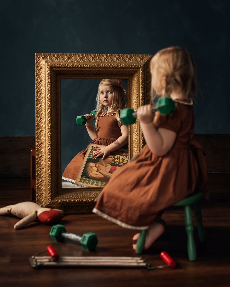 This Mom Turns Her Family Photos Into Real Works Of Art