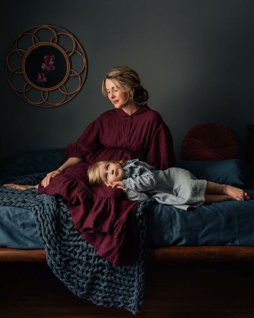 This Mom Turns Her Family Photos Into Real Works Of Art