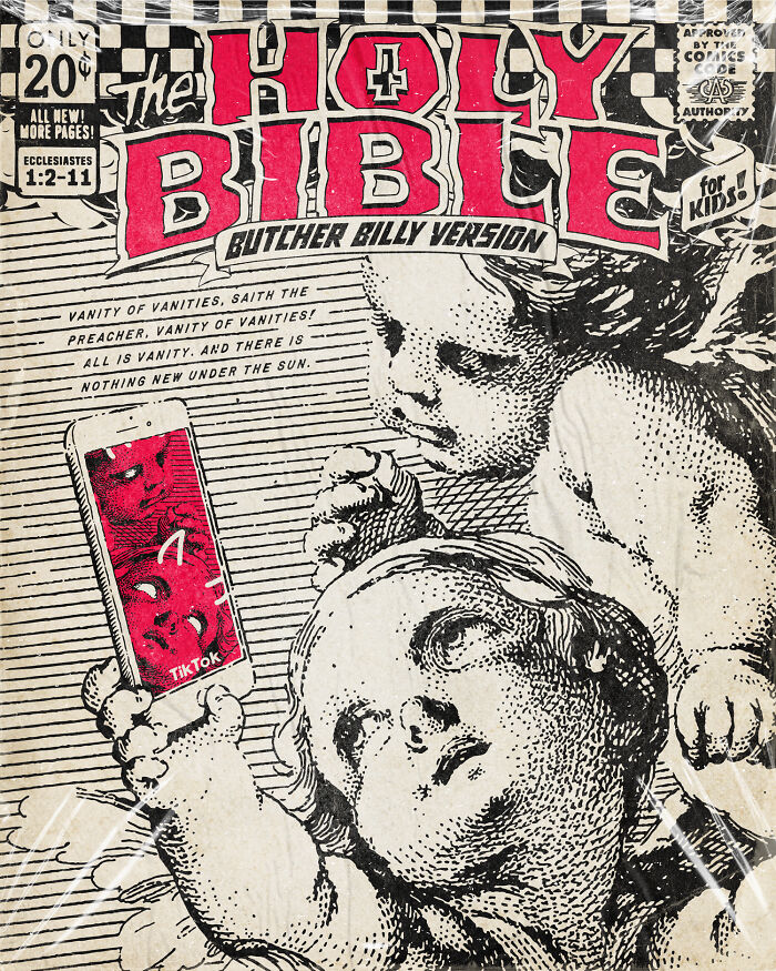 Here Are 21 Of The Creepiest Bible Stories As Vintage Comic Books For Kids