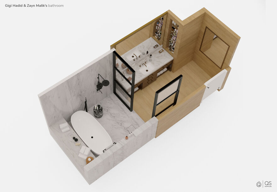 Bathrooms Of The Rich and Famous: 6 Celebrity Bathroom Renders Made By This Company Bathrooms Of The Rich and Famous: 6 Celebrity Bathroom Renders Made By This Company