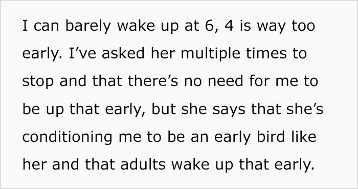 Teenager Asks &ldquo;AITA For Locking My Door At Night&rdquo; To Avoid Being Woken Up At 4:30 AM By Their Mom