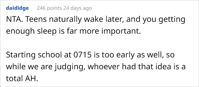Teenager Asks &ldquo;AITA For Locking My Door At Night&rdquo; To Avoid Being Woken Up At 4:30 AM By Their Mom