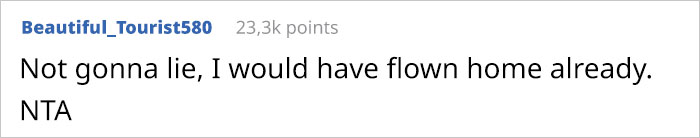 &ldquo;AITA For Telling My Fiance I&rsquo;m Locking Myself In The Room For The Rest Of The Vacation Because I&rsquo;m Tired Of Holding His Sister&rsquo;s Kid?&rdquo;