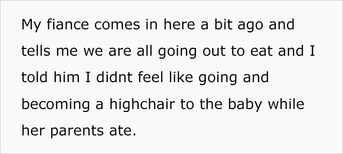 &ldquo;AITA For Telling My Fiance I&rsquo;m Locking Myself In The Room For The Rest Of The Vacation Because I&rsquo;m Tired Of Holding His Sister&rsquo;s Kid?&rdquo;