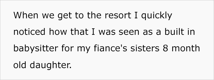 &ldquo;AITA For Telling My Fiance I&rsquo;m Locking Myself In The Room For The Rest Of The Vacation Because I&rsquo;m Tired Of Holding His Sister&rsquo;s Kid?&rdquo;
