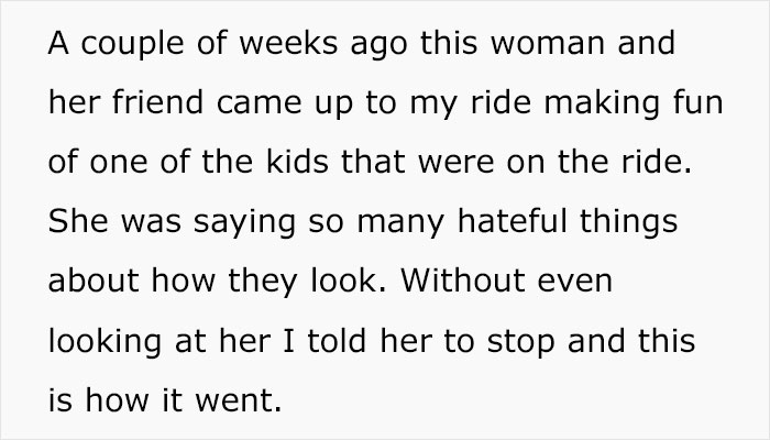 "The Day I Made A Karen Cry": Amusement Park Ride Operator Enacts Justice On Rude Karen "The Day I Made A Karen Cry": Amusement Park Ride Operator Enacts Justice On Rude Karen