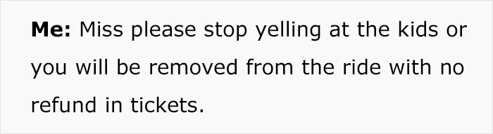 "The Day I Made A Karen Cry": Amusement Park Ride Operator Enacts Justice On Rude Karen "The Day I Made A Karen Cry": Amusement Park Ride Operator Enacts Justice On Rude Karen