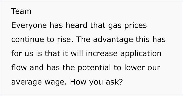 Someone Leaks An Email Where An Applebee&rsquo;s Executive Is Explaining How They Can Lower Wages Thanks To Rising Gas Prices