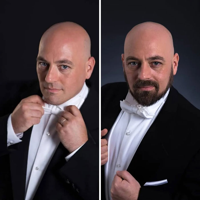 Beardless And Beard Challenge