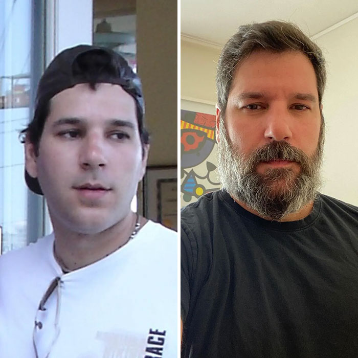 Beardless And Beard Challenge