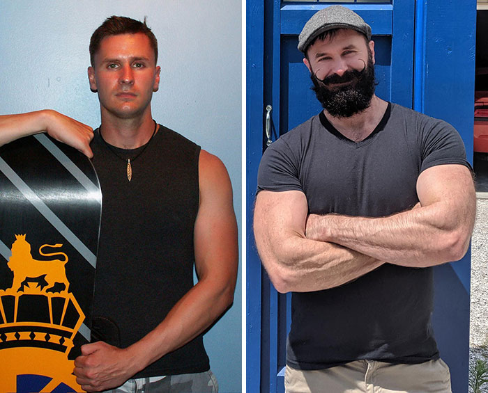 This Is What 10 Years And A Beard Does To You