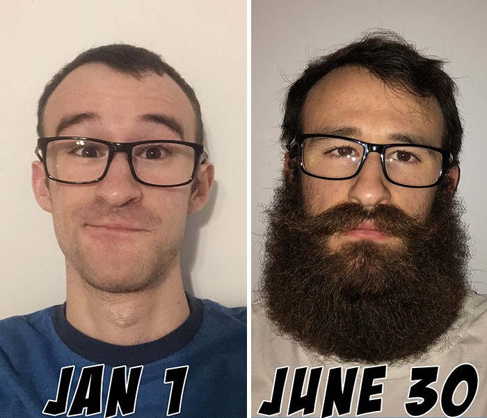 Halfway Through My "No Shave 2021" Project