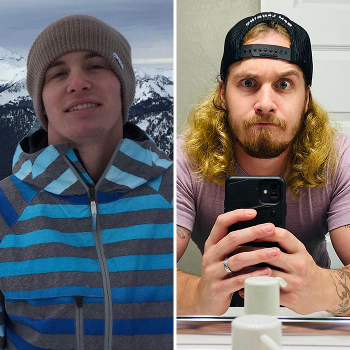 Men’s Hair = Woman’s Makeup