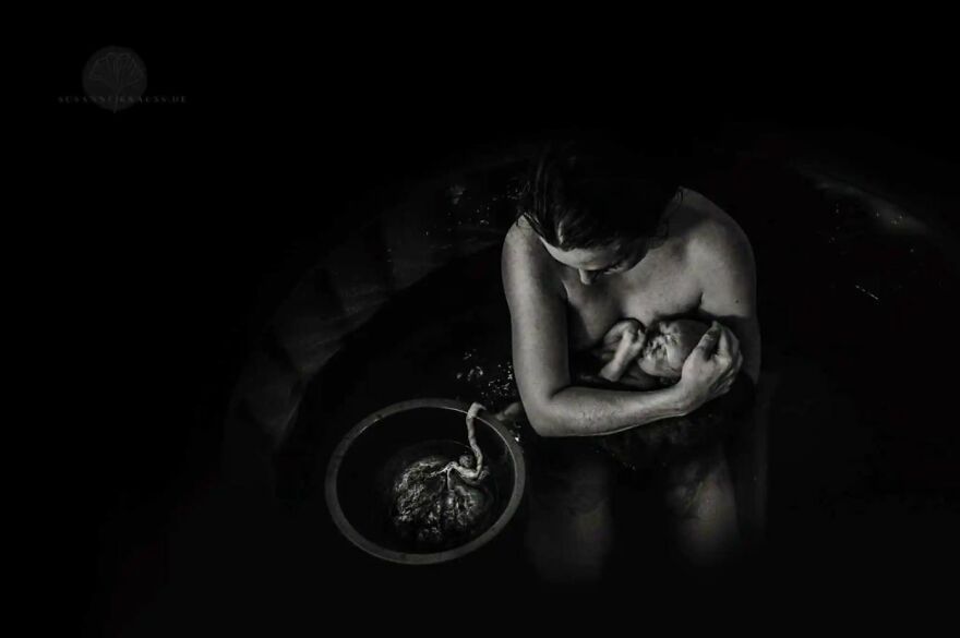 Honorable Mention: "A Calm Birth In Times Of Pandemic" By Susanne Krauss, Germany