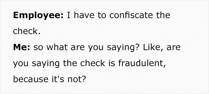 Woman Shares How She Just Got Racially Profiled At The Bank Trying To Cash Out Her Dad's Check, Says She's Gonna Sue Them