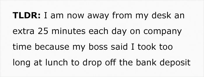 Boss Demands Employee Complies With Lunch Break Rule, Ends Up Making Them Way Less Efficient