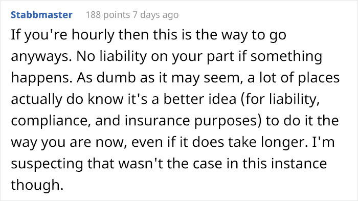 Boss Demands Employee Complies With Lunch Break Rule, Ends Up Making Them Way Less Efficient
