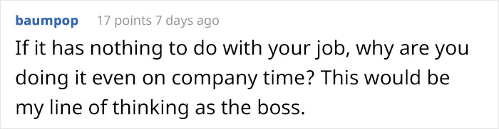 Boss Demands Employee Complies With Lunch Break Rule, Ends Up Making Them Way Less Efficient