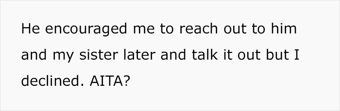 Man Stands Up For His Wife When Sister's New Boyfriend Makes A Rude 'Joke' About Her Mastectomy Man Stands Up For His Wife When Sister's New Boyfriend Makes A Rude 'Joke' About Her Mastectomy