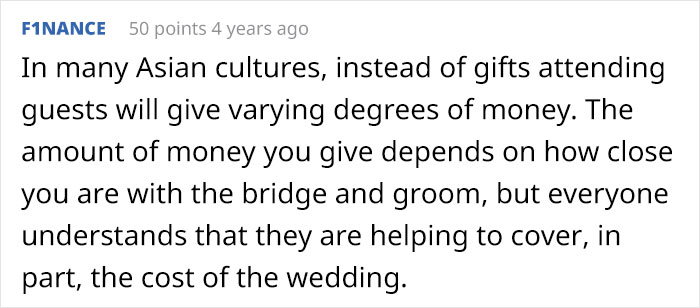 Bride Doesn't Include Wedding Dinner Price In Her Wedding Invites, Is Surprised To See Many Guests Canceling On Her After They Find Out Bride Doesn't Include Wedding Dinner Price In Her Wedding Invites, Is Surprised To See Many Guests Canceling On Her After They Find Out