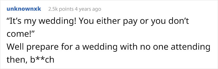 Bride Doesn't Include Wedding Dinner Price In Her Wedding Invites, Is Surprised To See Many Guests Canceling On Her After They Find Out Bride Doesn't Include Wedding Dinner Price In Her Wedding Invites, Is Surprised To See Many Guests Canceling On Her After They Find Out