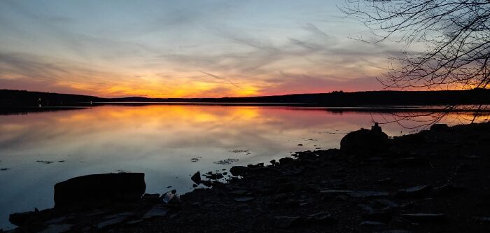 Sunset Lake Wallenpaupack Pa