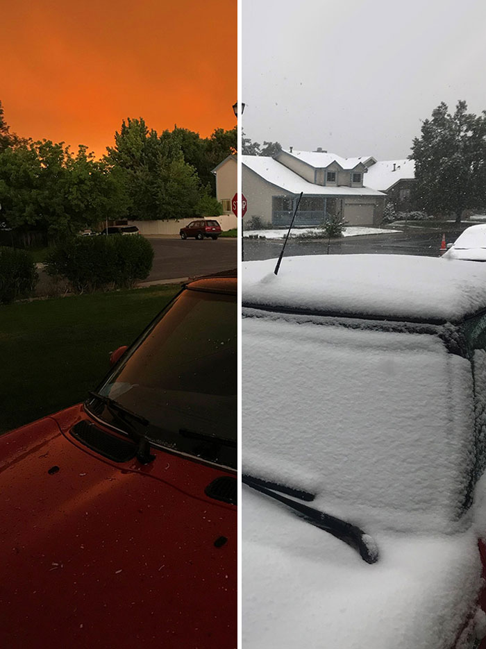 One Day Difference In Fort Collins Colorado