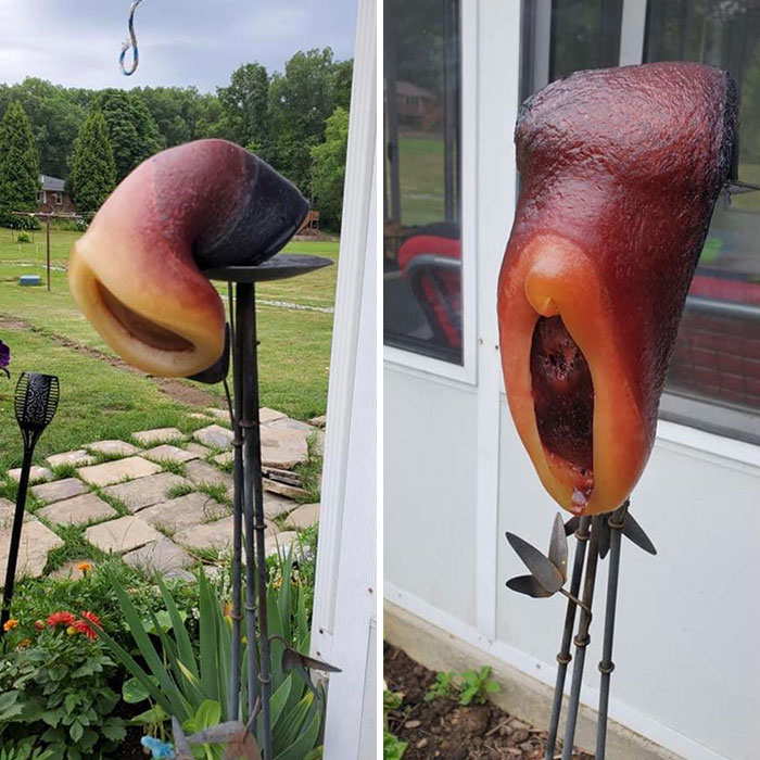 The Way These Candles Melted In The Heat Today