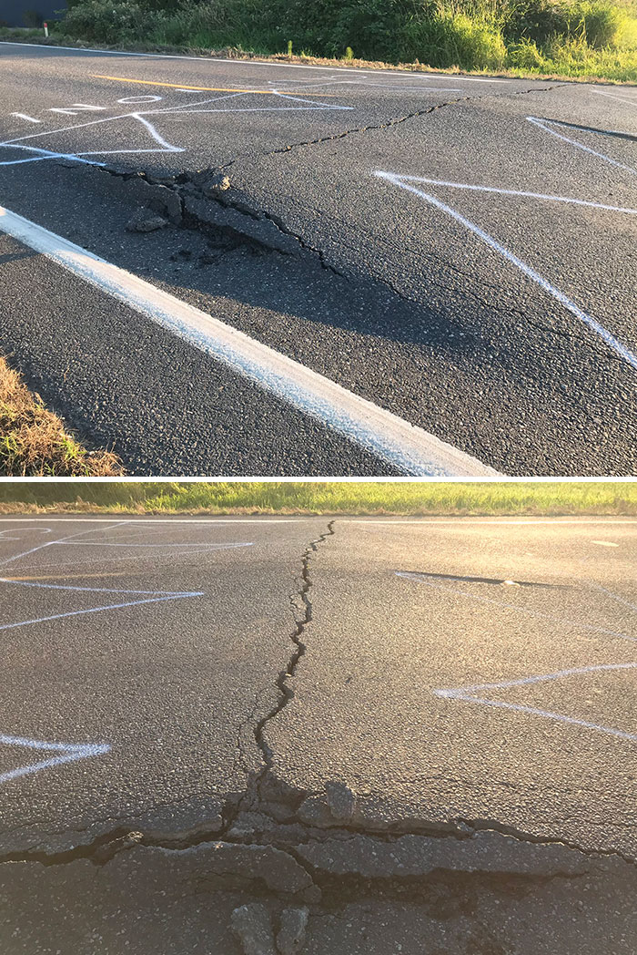 Roads In Everson, Washington, Were Forced To Close Due To Roads Buckling Under The Record-Breaking Heat