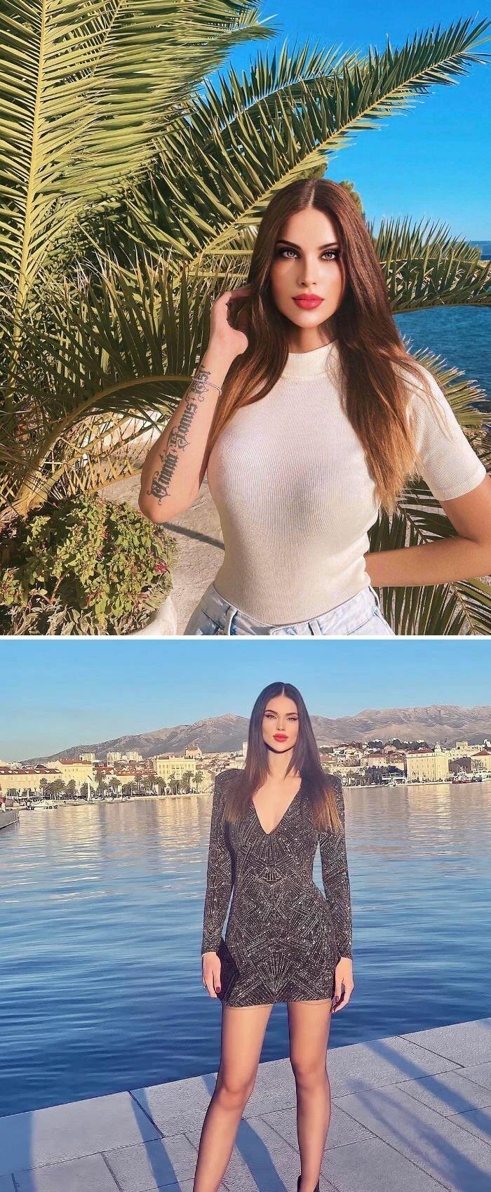 All Of Her Photos Are Like This, The Tiny Head One Is My Favorite