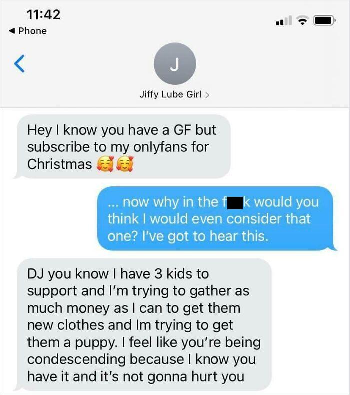 I Have 3 Kids To Feed Plz Look My Ahole And Pay Me