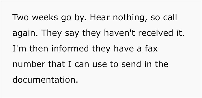 "Got My Card In The Mail 3 Days Later": After Almost Two Months Of Back And Forth With The Company, This Person Gets What They Want After Spamming Their Fax Machine