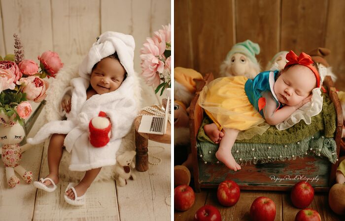 I Missed My Son’s Newborn Photoshoot, But I Am Really Proud Of These Pictures I Created For Other Mums (14 Pics)