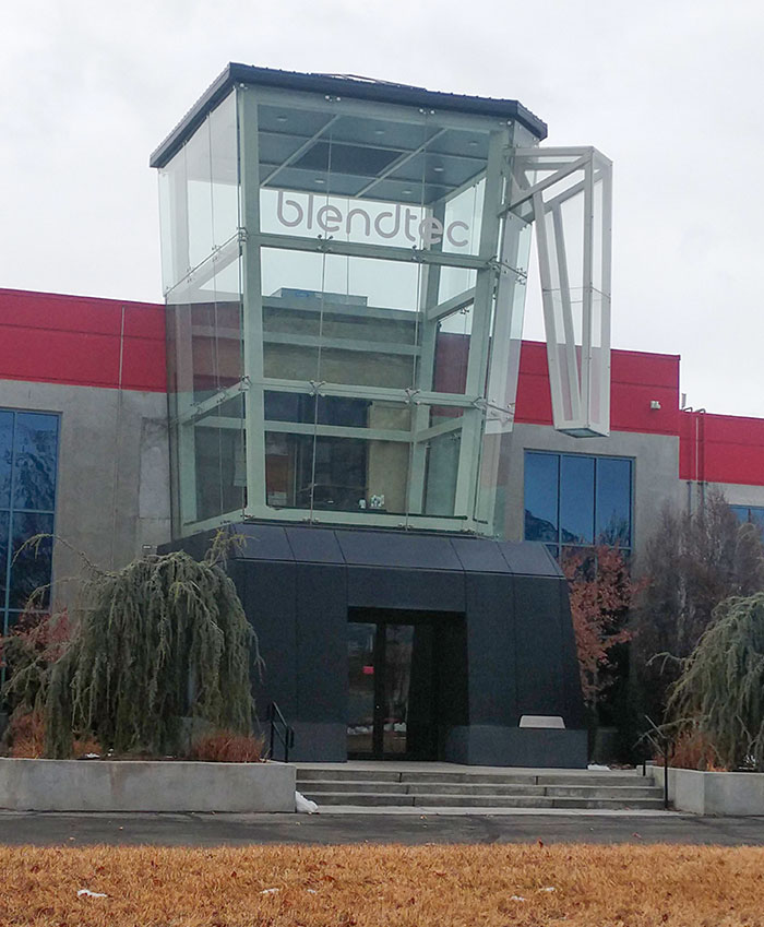 This Blender Company's Front Door