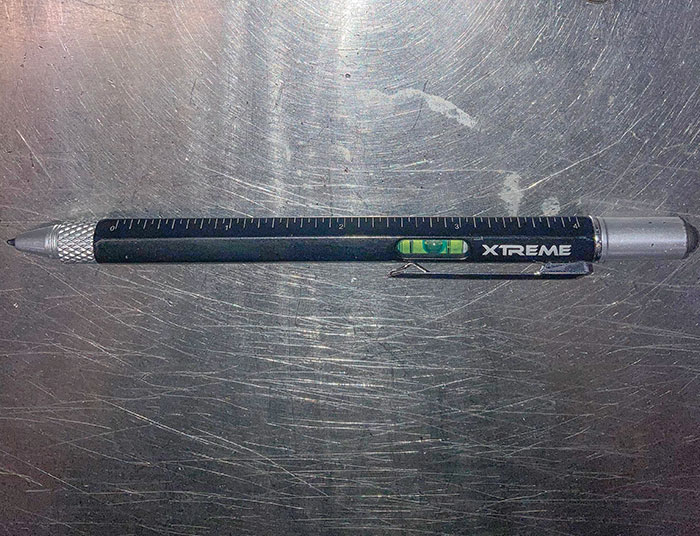 A Pen, Ruler, Level, And Stylist All In One