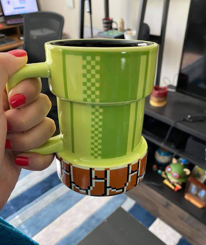 Super Mario Pipe Mug