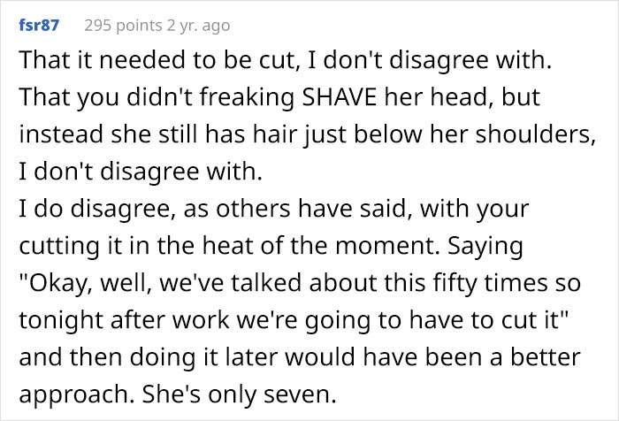 Single Father Cuts Off 7-Year-Old Daughter&rsquo;s Hair Because She Doesn&rsquo;t &lsquo;Maintain It&rsquo;, Asks The Internet If He Did Something Wrong