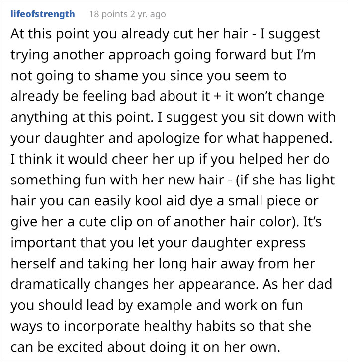 Single Father Cuts Off 7-Year-Old Daughter&rsquo;s Hair Because She Doesn&rsquo;t &lsquo;Maintain It&rsquo;, Asks The Internet If He Did Something Wrong