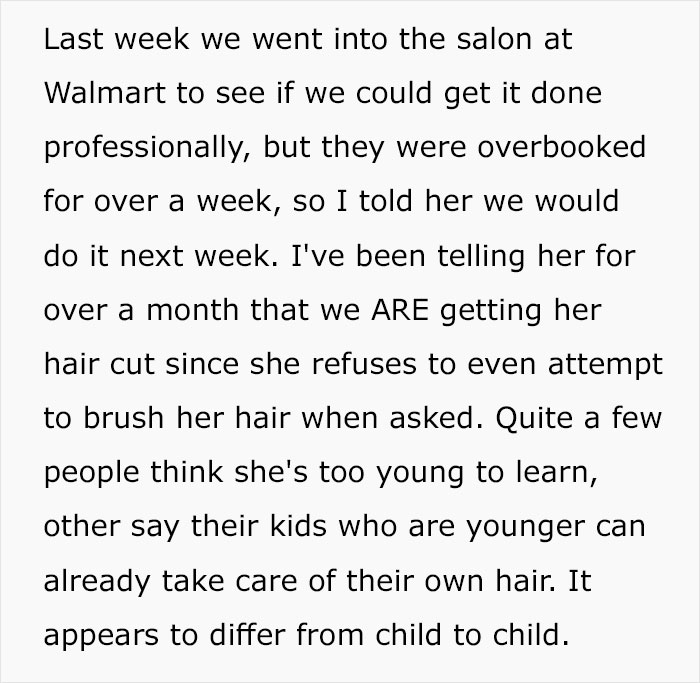 Single Father Cuts Off 7-Year-Old Daughter&rsquo;s Hair Because She Doesn&rsquo;t &lsquo;Maintain It&rsquo;, Asks The Internet If He Did Something Wrong