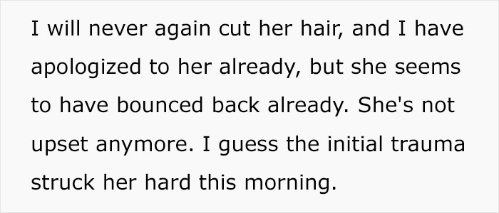 Single Father Cuts Off 7-Year-Old Daughter&rsquo;s Hair Because She Doesn&rsquo;t &lsquo;Maintain It&rsquo;, Asks The Internet If He Did Something Wrong