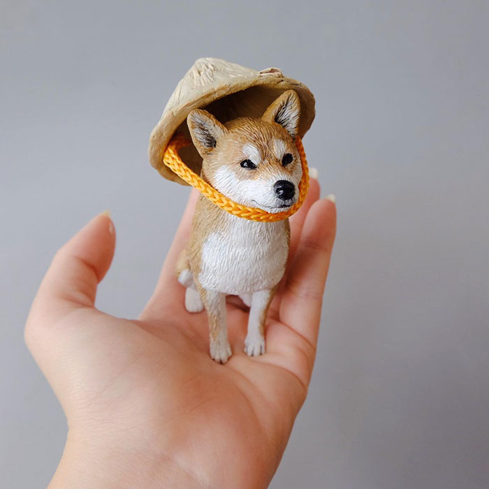 Here’s My Collection Of 31 Dog Sculptures That I Made From Polymer Clay